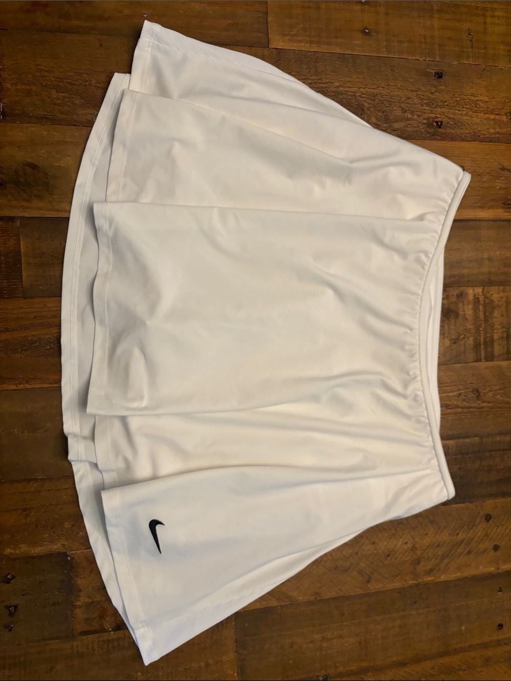 Nike White Women's Tennis Skort with Built-In Shorts